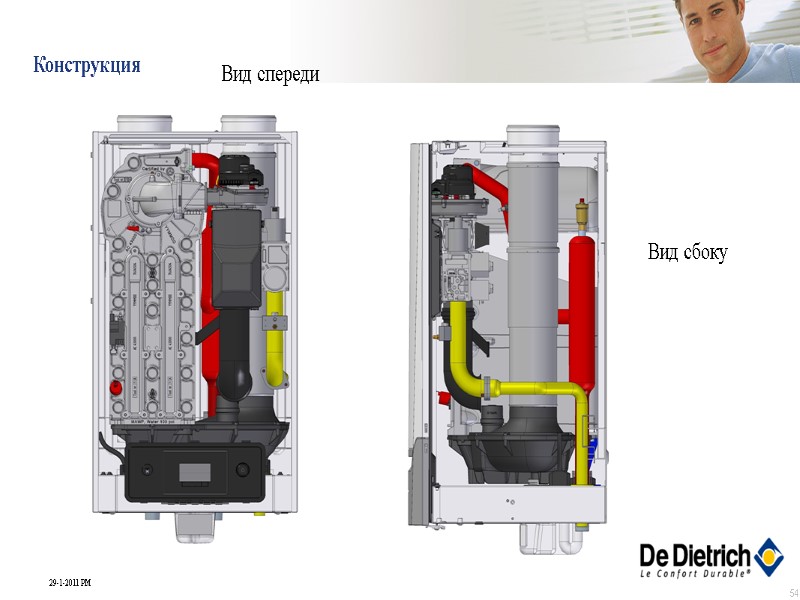 Конструкция 54 Вид спереди Вид сбоку Конструкция 54 Вид спереди Вид сбоку